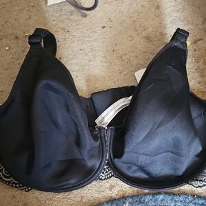 Soma Black Lace-Trim Underwire Bra Nwt